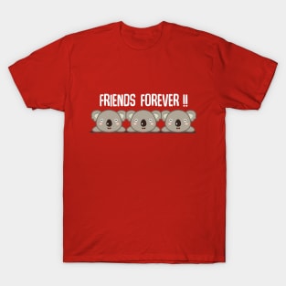 Friends Forever - Group of Koalas T-Shirt